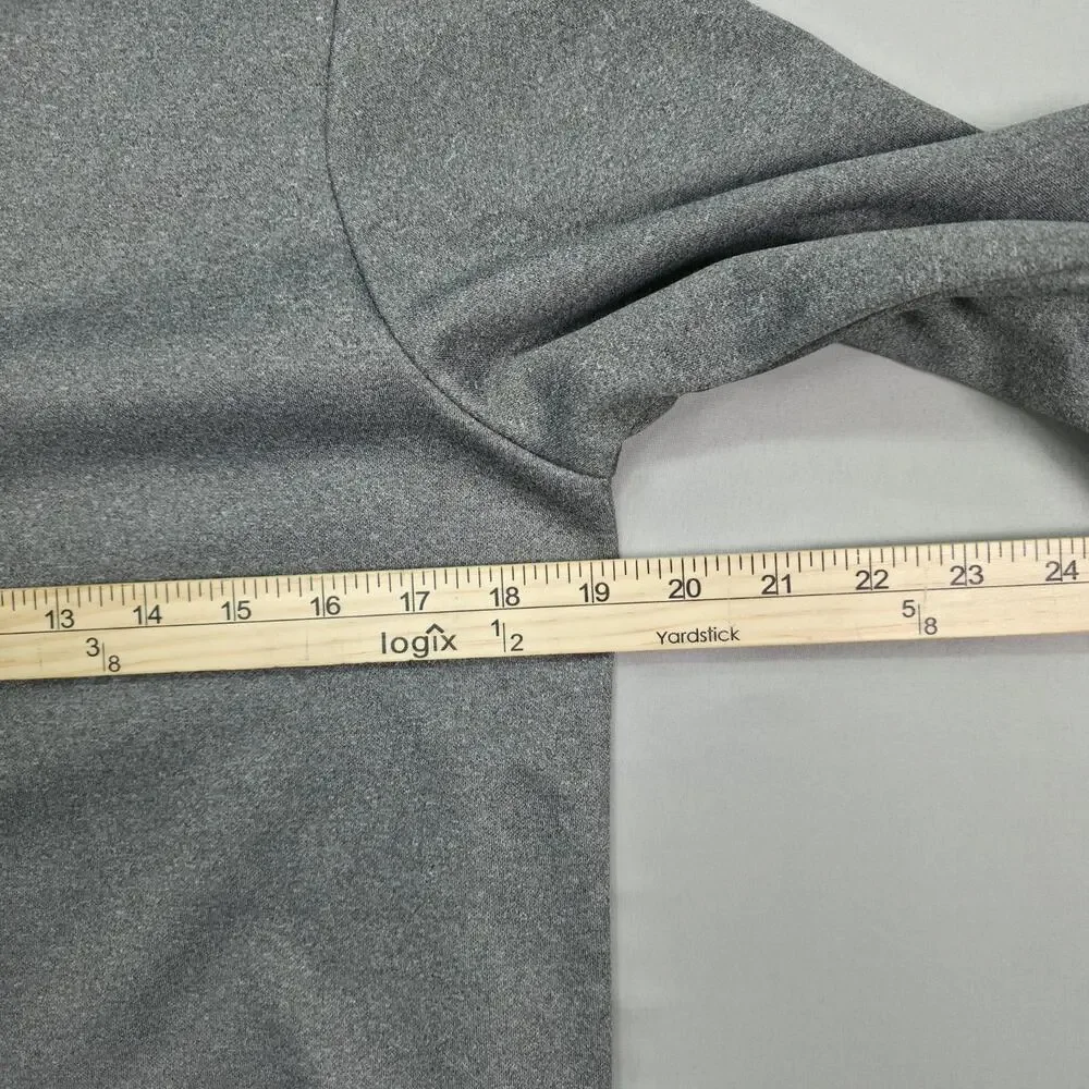 Jordan Jumpman Hoodie Youth XL Gray Dri Fit Athletic Pullover Sweatshirt
